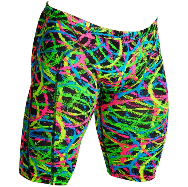 Funky Trunks Men's Training Swim Jammers Burnouts-1